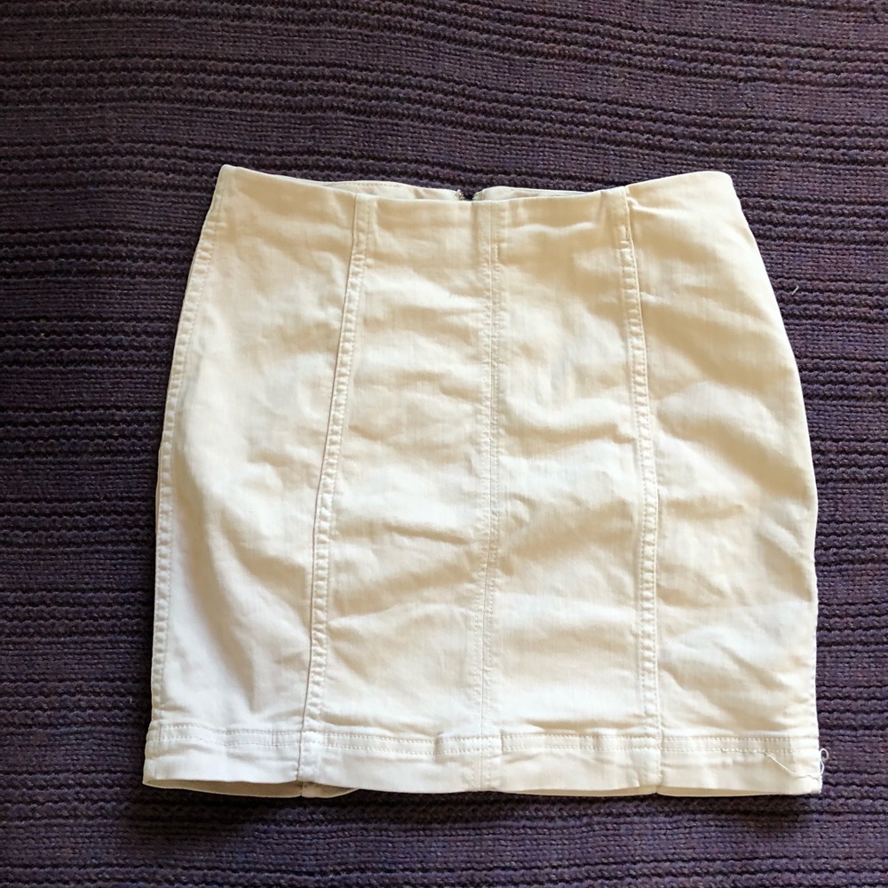 Free People Denim Skirt